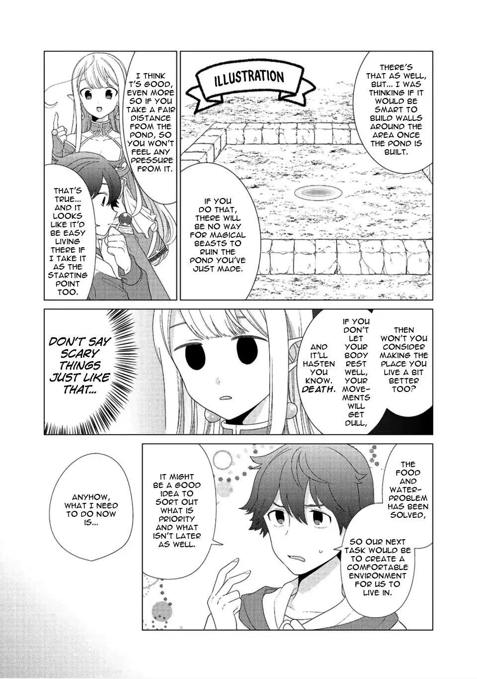 Seirei-tachi no Rakuen to Risou no Isekai Seikatsu chapter 6 page 24