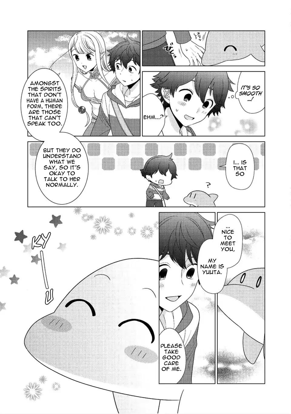 Seirei-tachi no Rakuen to Risou no Isekai Seikatsu chapter 6 page 4