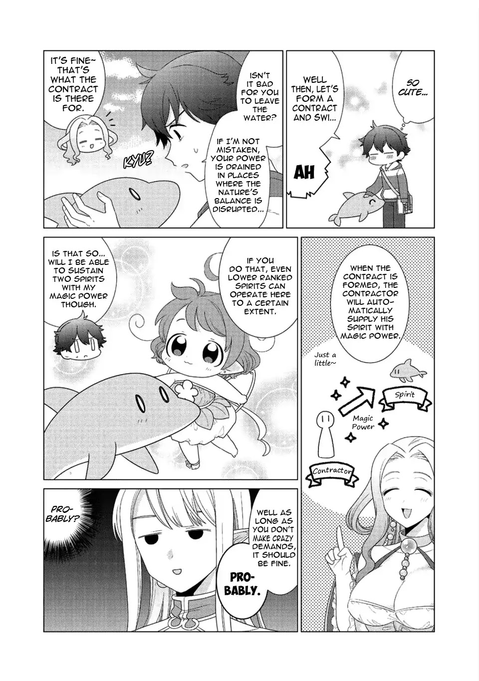 Seirei-tachi no Rakuen to Risou no Isekai Seikatsu chapter 6 page 5