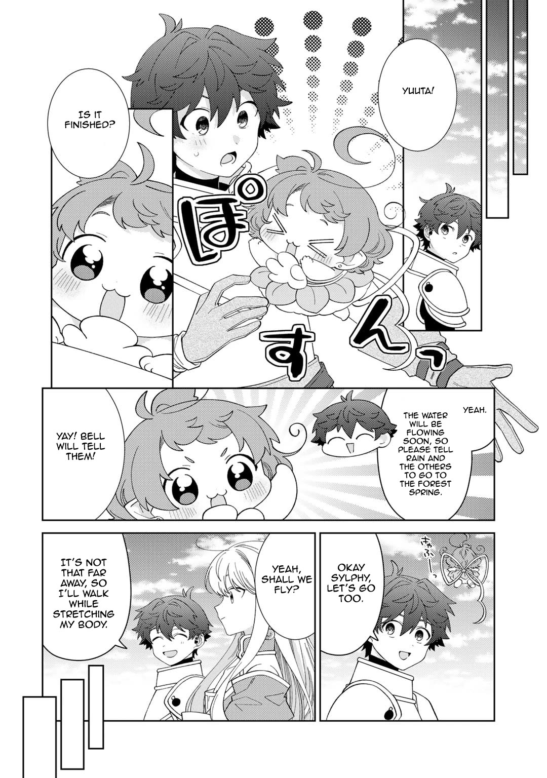 Seirei-tachi no Rakuen to Risou no Isekai Seikatsu chapter 69 page 10