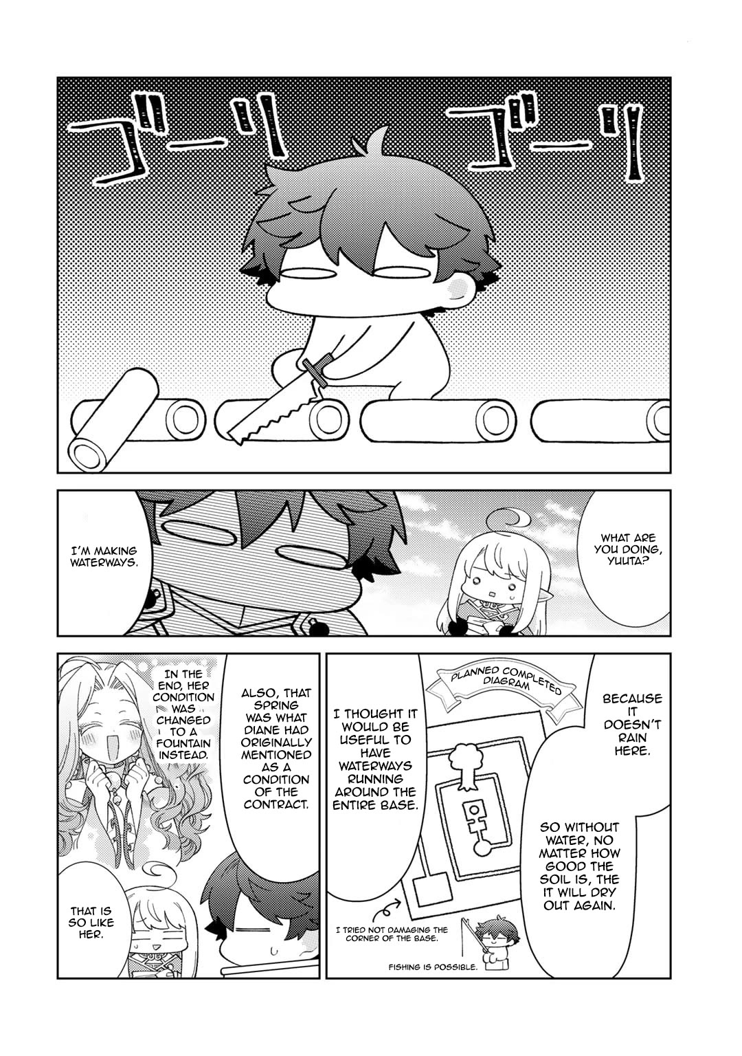 Seirei-tachi no Rakuen to Risou no Isekai Seikatsu chapter 69 page 6