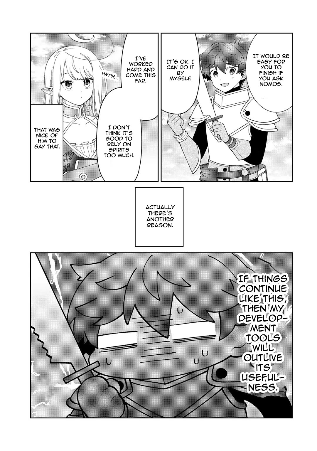 Seirei-tachi no Rakuen to Risou no Isekai Seikatsu chapter 69 page 7