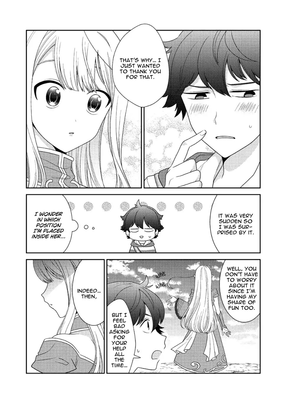 Seirei-tachi no Rakuen to Risou no Isekai Seikatsu chapter 7 page 14