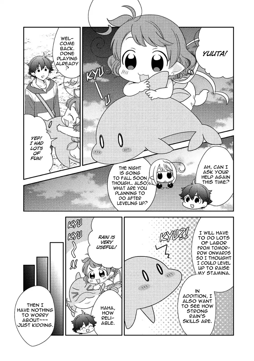 Seirei-tachi no Rakuen to Risou no Isekai Seikatsu chapter 7 page 16