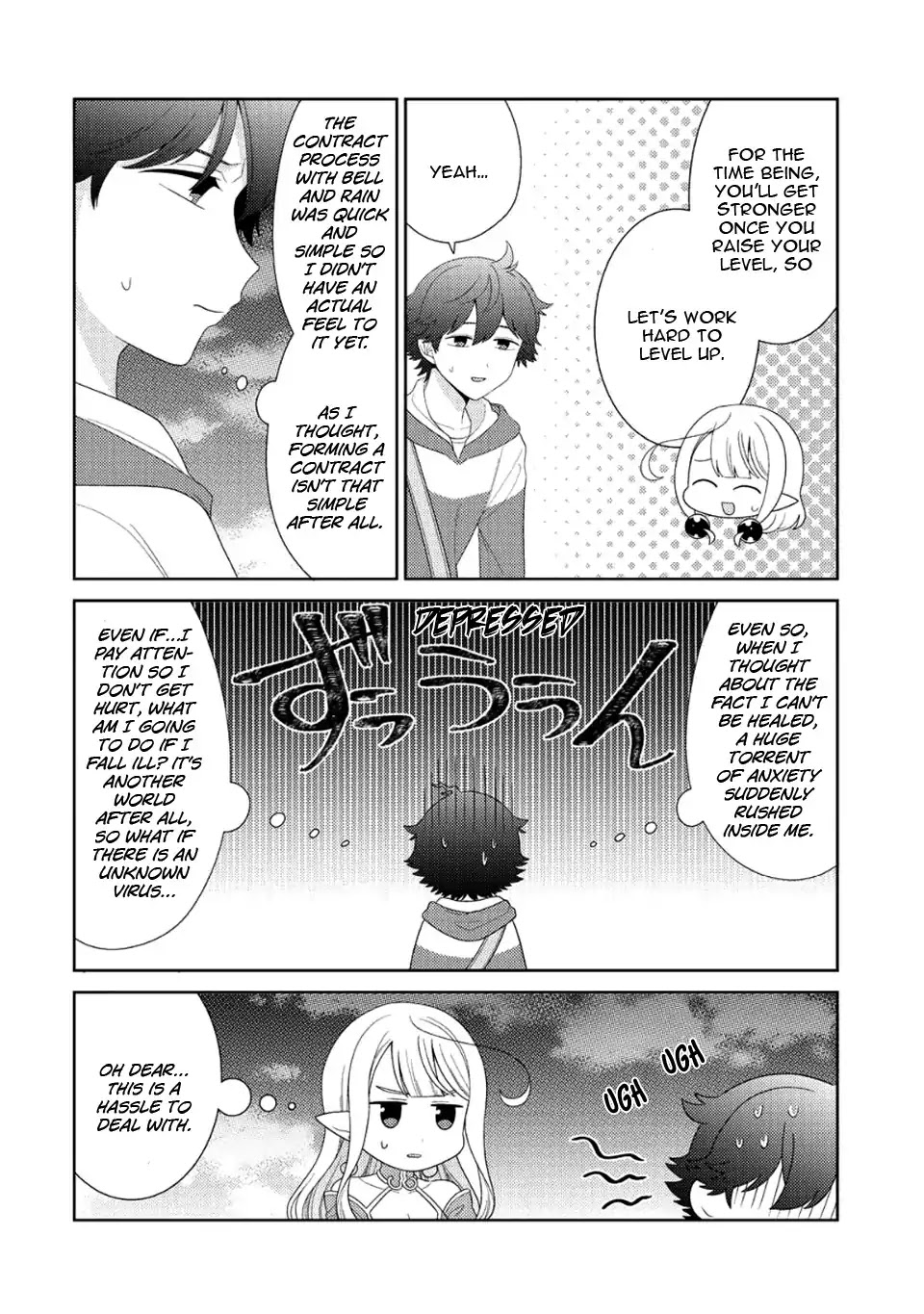 Seirei-tachi no Rakuen to Risou no Isekai Seikatsu chapter 7 page 23