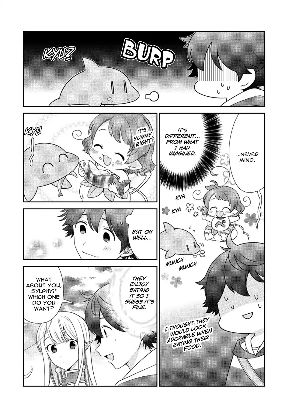 Seirei-tachi no Rakuen to Risou no Isekai Seikatsu chapter 7 page 7