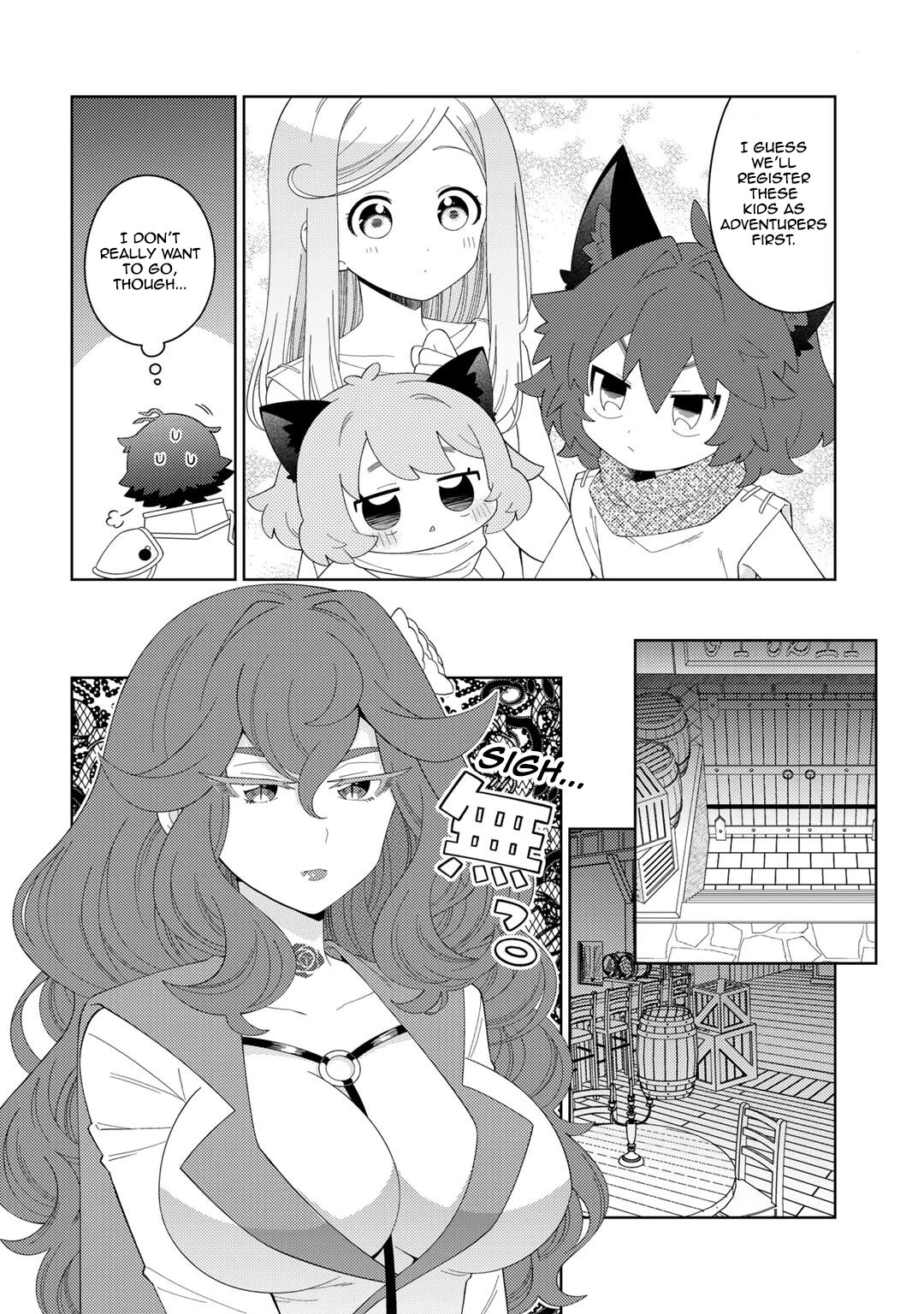 Seirei-tachi no Rakuen to Risou no Isekai Seikatsu chapter 71 page 2