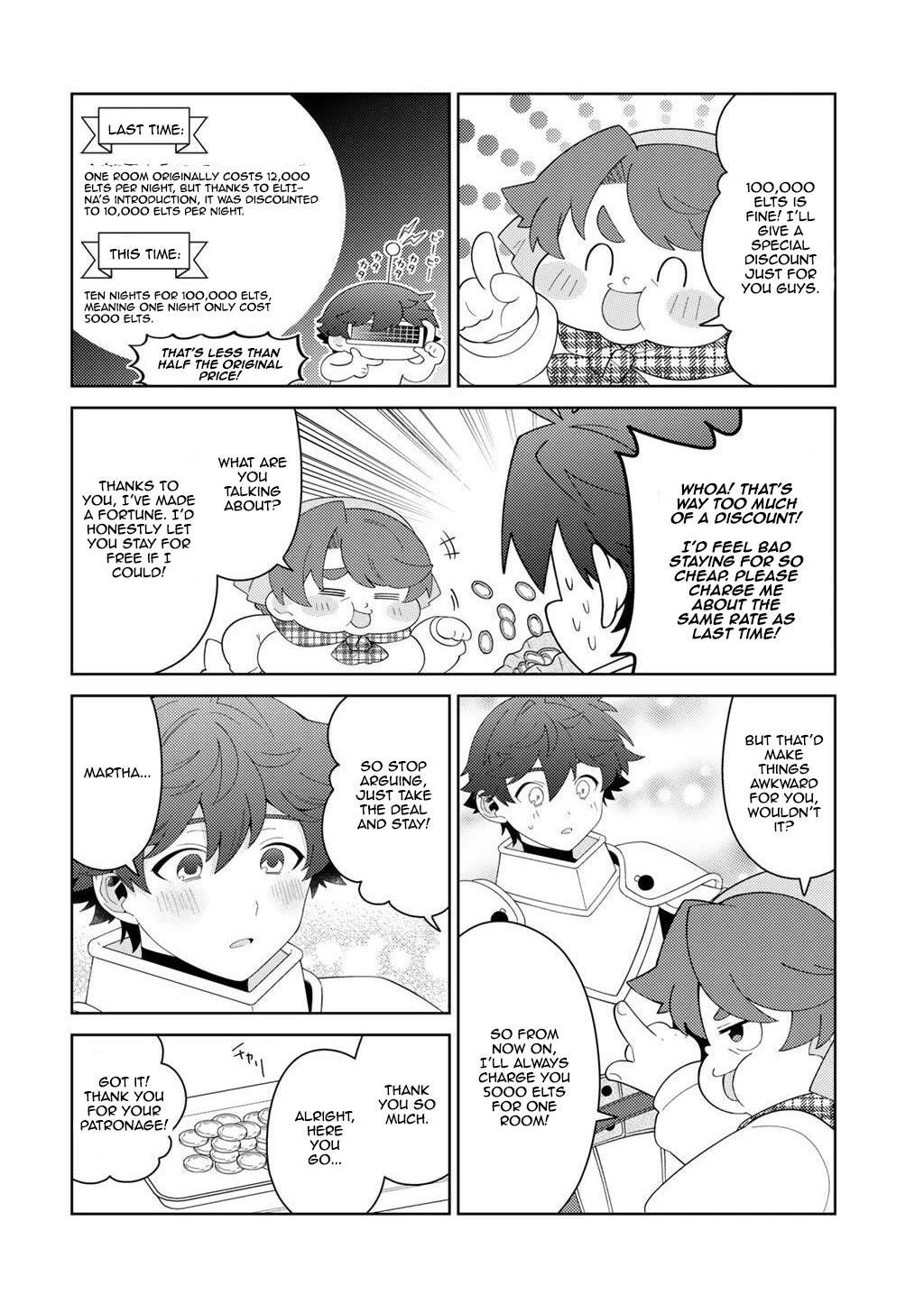 Seirei-tachi no Rakuen to Risou no Isekai Seikatsu chapter 72 page 8