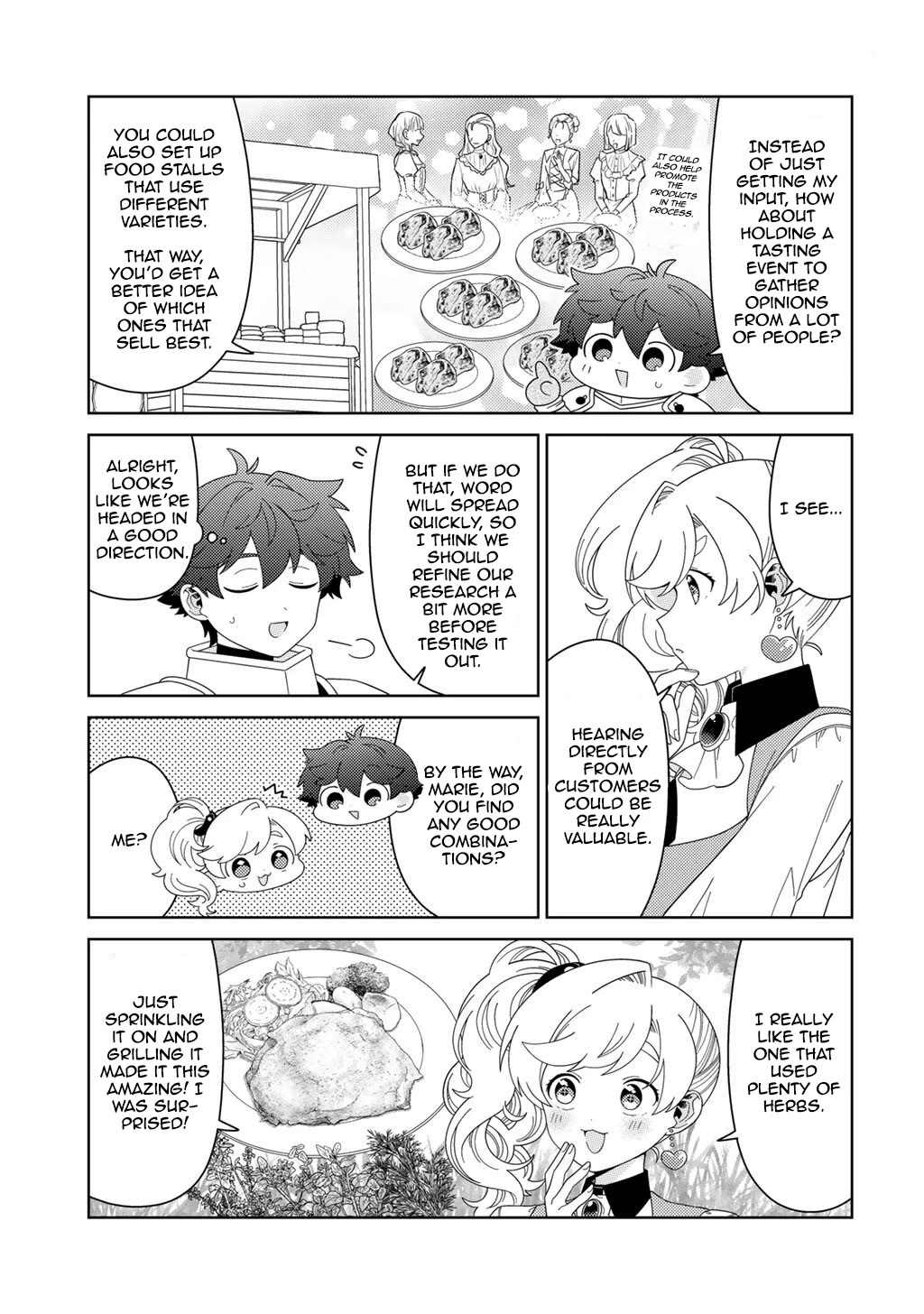 Seirei-tachi no Rakuen to Risou no Isekai Seikatsu chapter 73 page 3