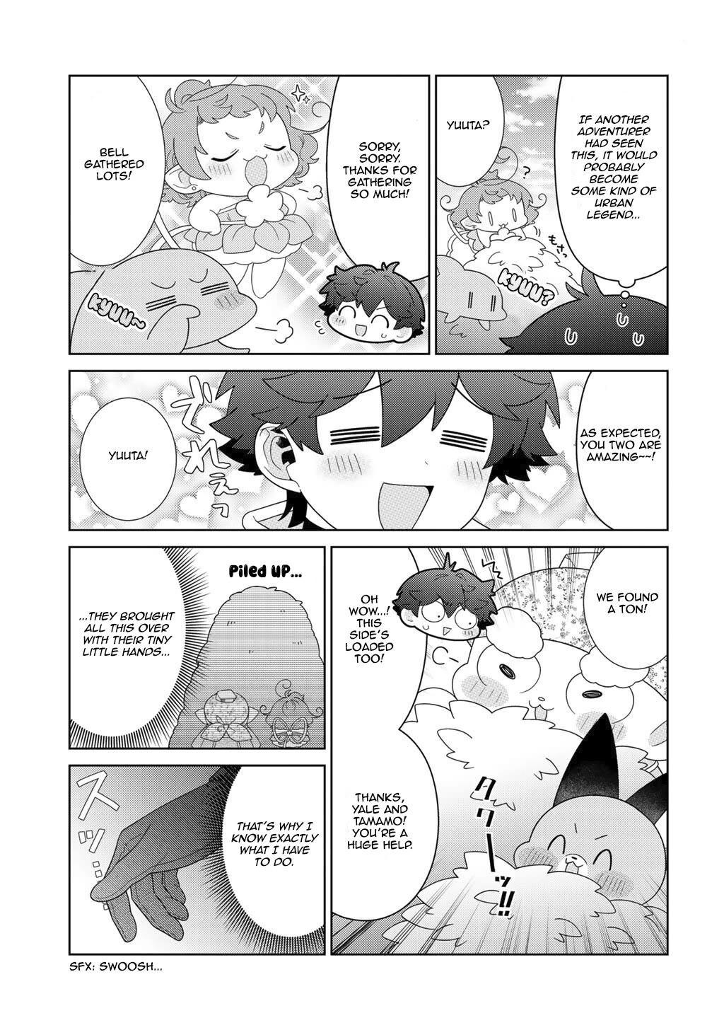 Seirei-tachi no Rakuen to Risou no Isekai Seikatsu chapter 74 page 7