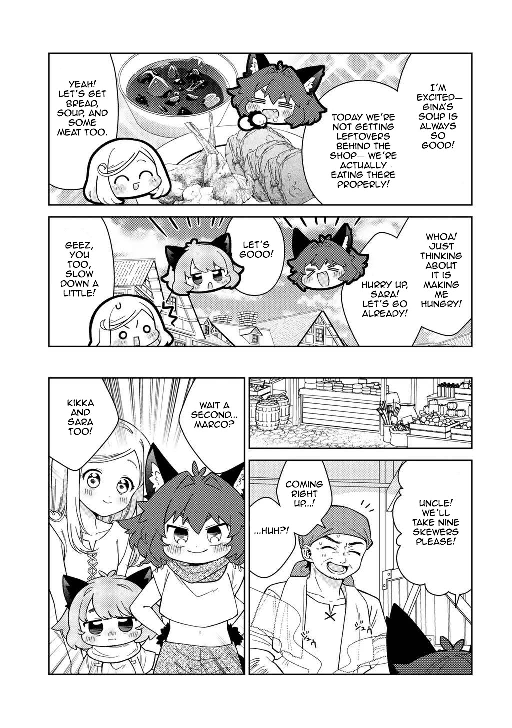 Seirei-tachi no Rakuen to Risou no Isekai Seikatsu chapter 75 page 11