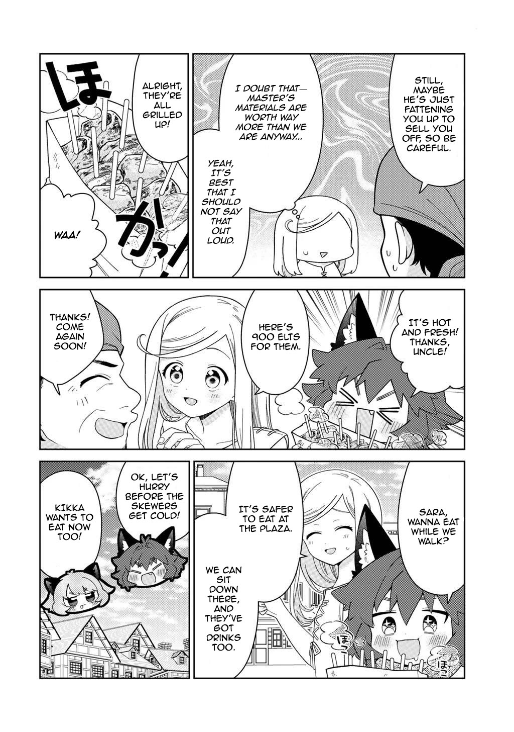 Seirei-tachi no Rakuen to Risou no Isekai Seikatsu chapter 75 page 14