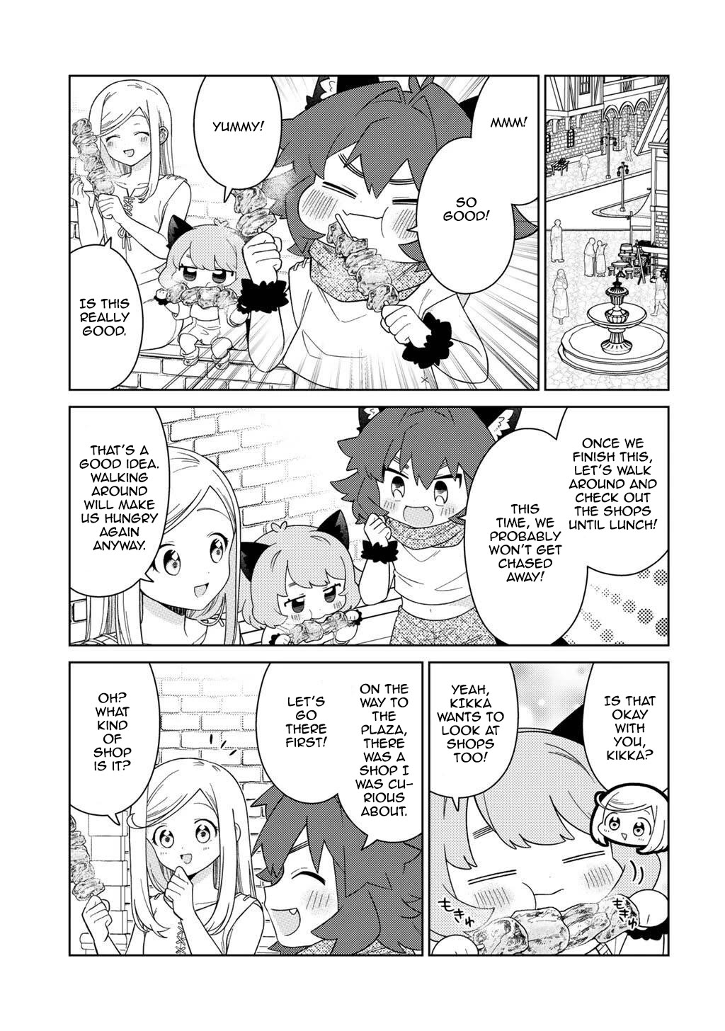 Seirei-tachi no Rakuen to Risou no Isekai Seikatsu chapter 75 page 15