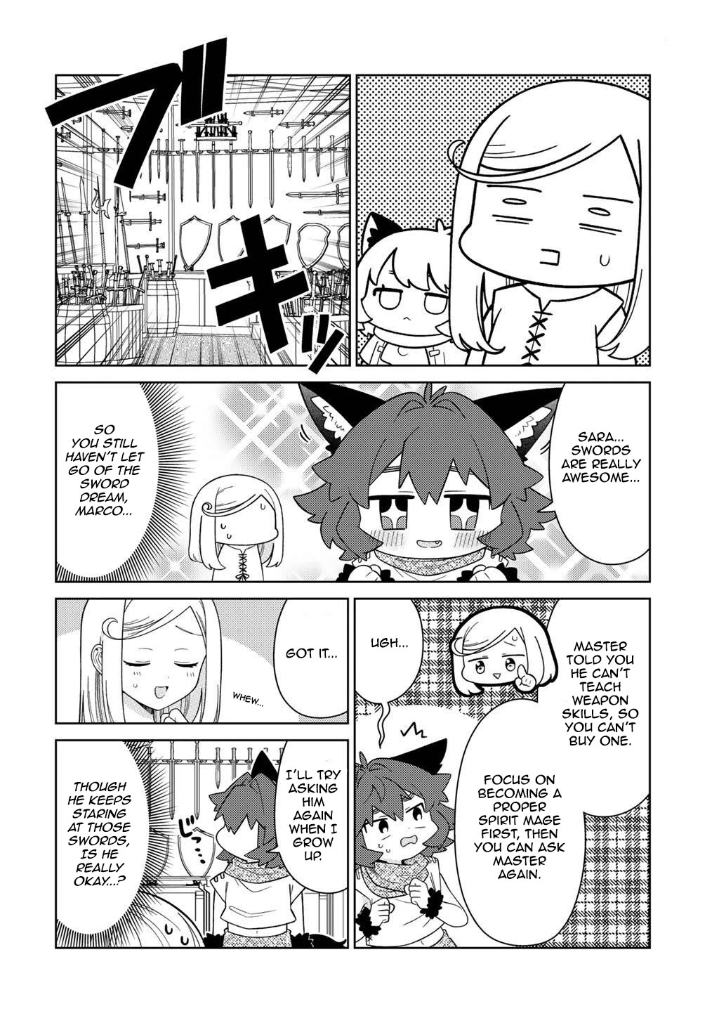 Seirei-tachi no Rakuen to Risou no Isekai Seikatsu chapter 75 page 16