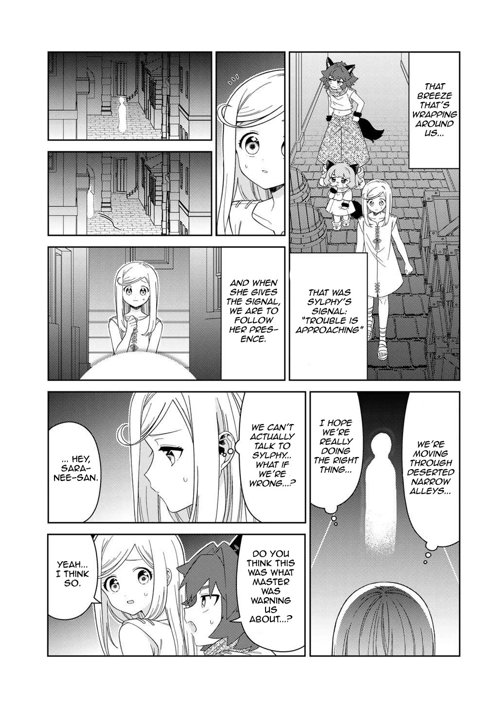 Seirei-tachi no Rakuen to Risou no Isekai Seikatsu chapter 75 page 19