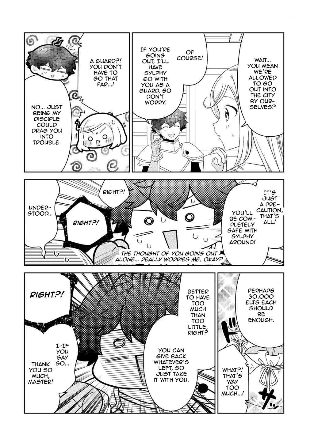 Seirei-tachi no Rakuen to Risou no Isekai Seikatsu chapter 75 page 2