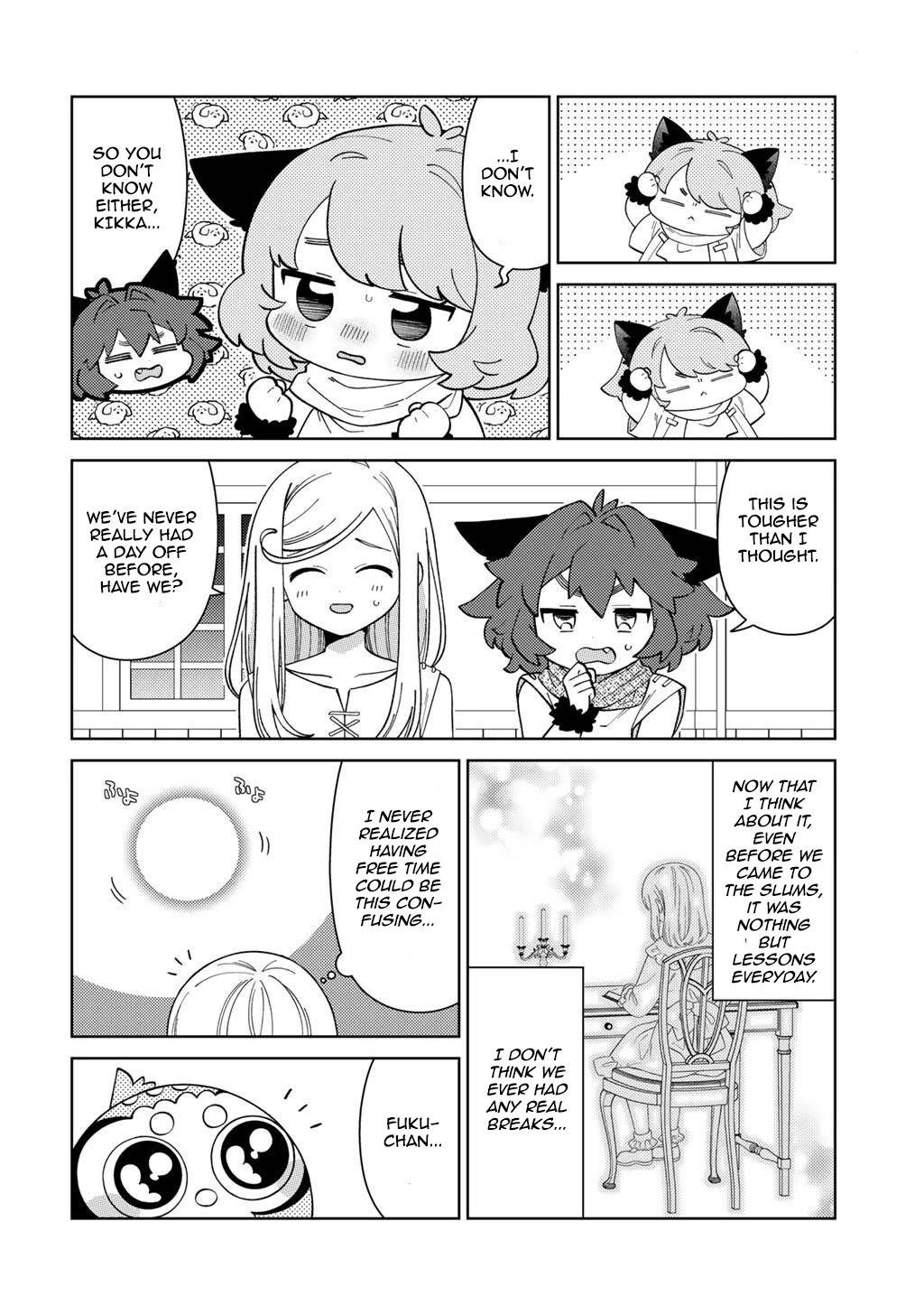 Seirei-tachi no Rakuen to Risou no Isekai Seikatsu chapter 75 page 4