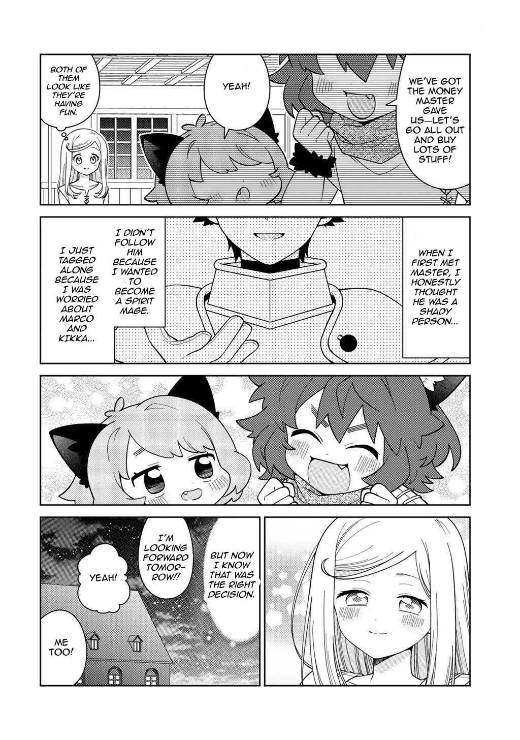 Seirei-tachi no Rakuen to Risou no Isekai Seikatsu chapter 75 page 8