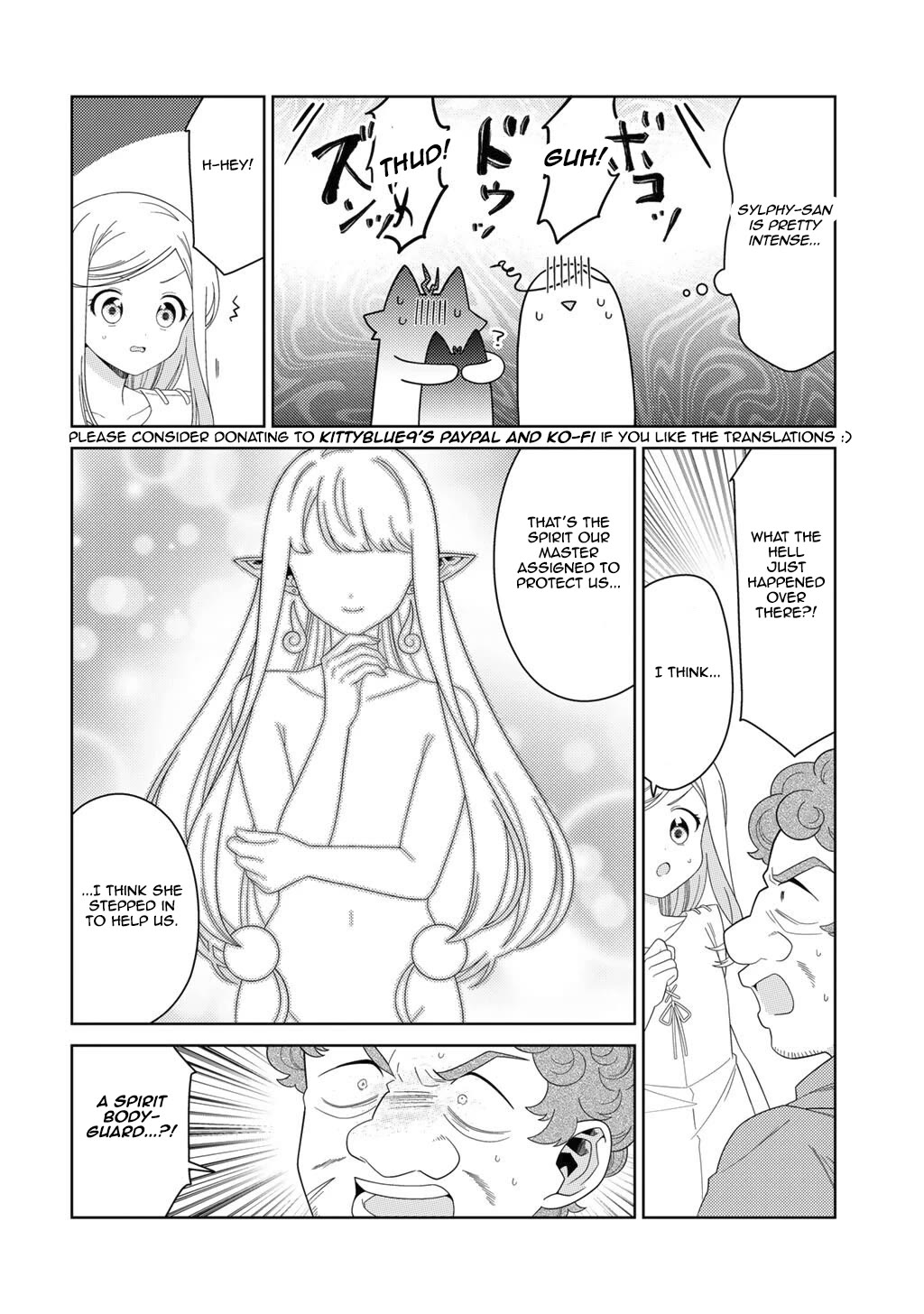 Seirei-tachi no Rakuen to Risou no Isekai Seikatsu chapter 76 page 16