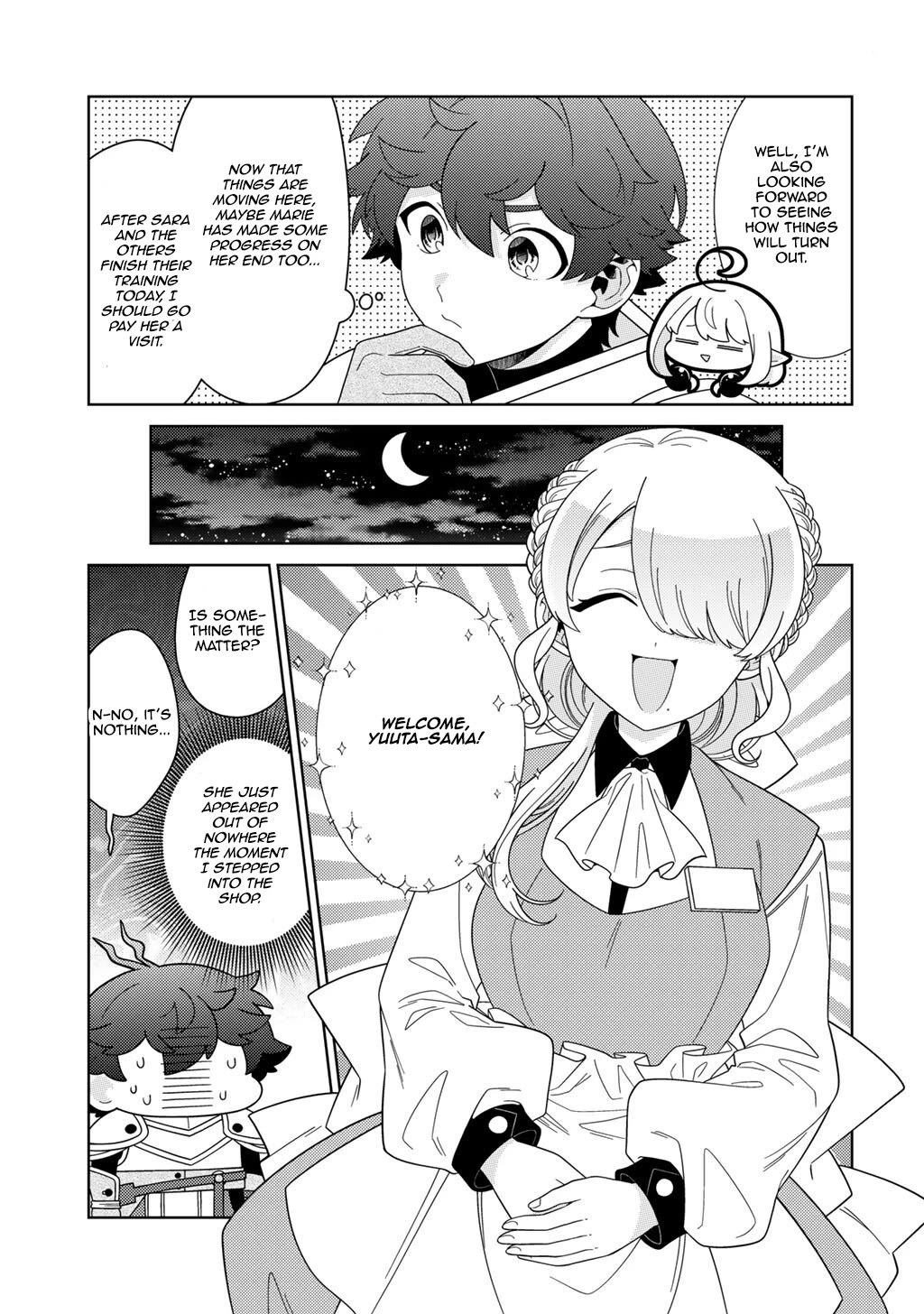 Seirei-tachi no Rakuen to Risou no Isekai Seikatsu chapter 77 page 11