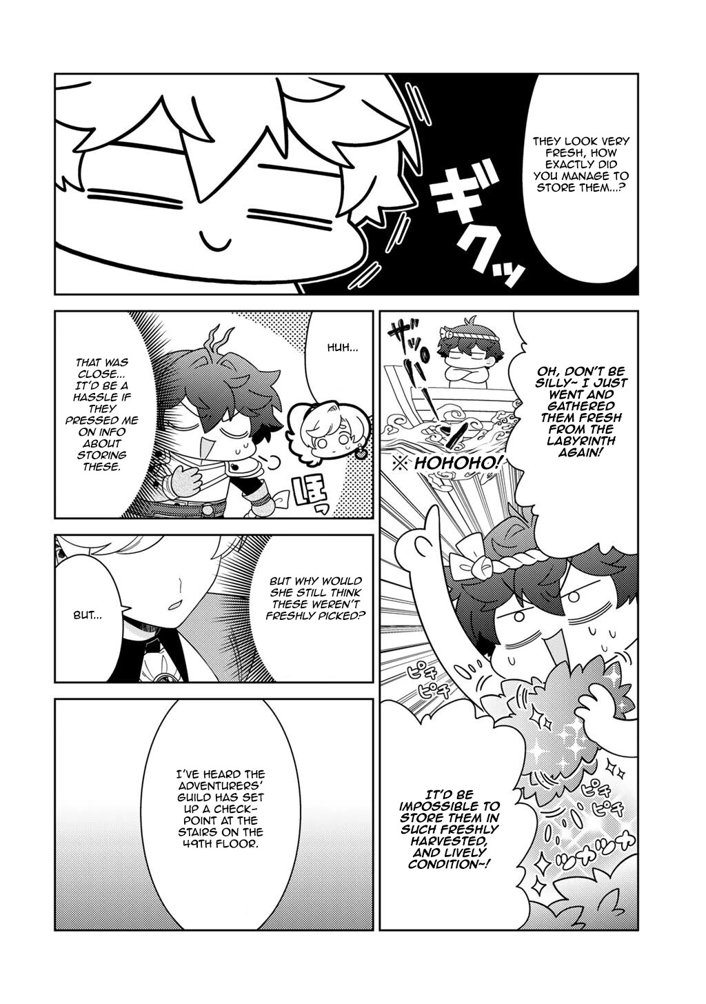 Seirei-tachi no Rakuen to Risou no Isekai Seikatsu chapter 77 page 14