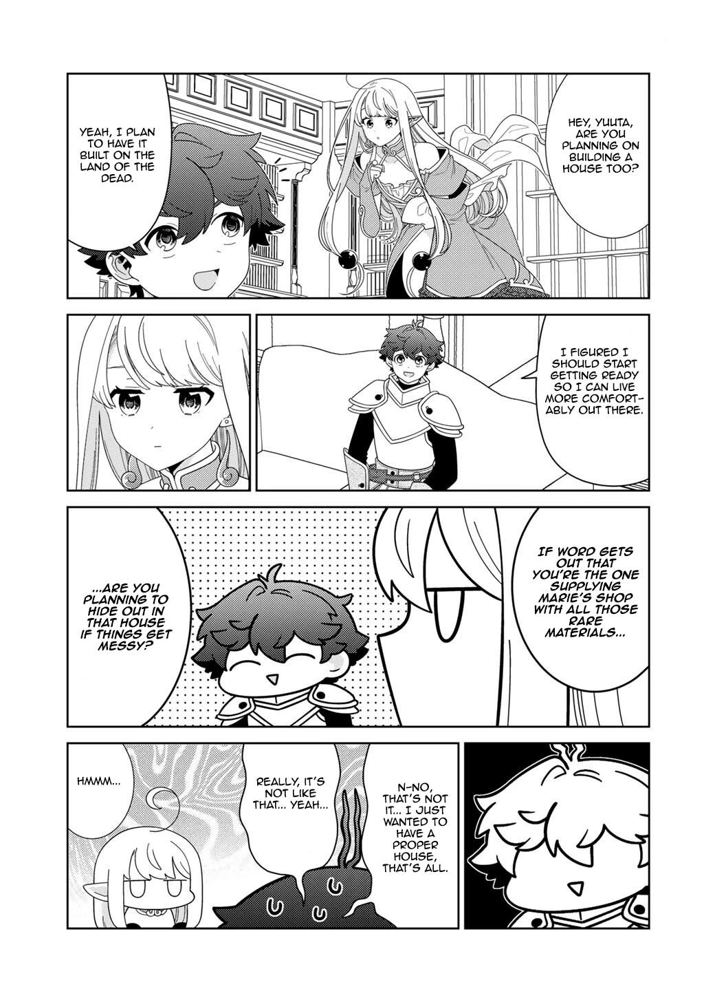 Seirei-tachi no Rakuen to Risou no Isekai Seikatsu chapter 77 page 23