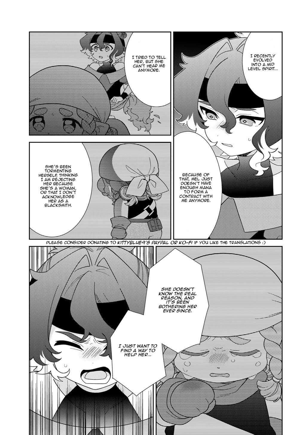 Seirei-tachi no Rakuen to Risou no Isekai Seikatsu chapter 78 page 11