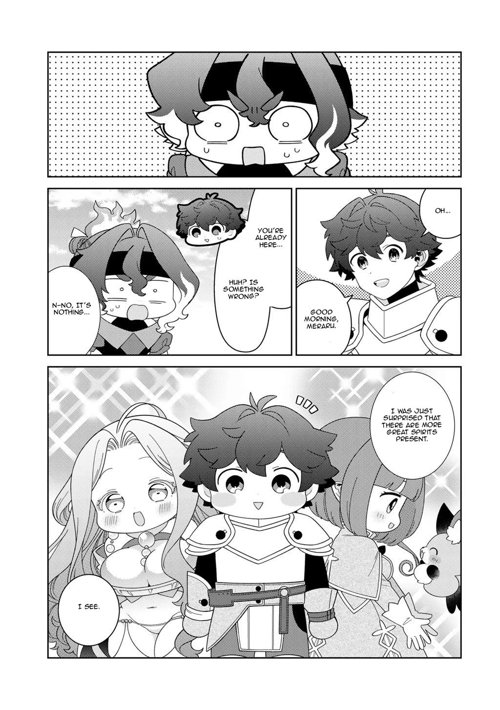 Seirei-tachi no Rakuen to Risou no Isekai Seikatsu chapter 78 page 17