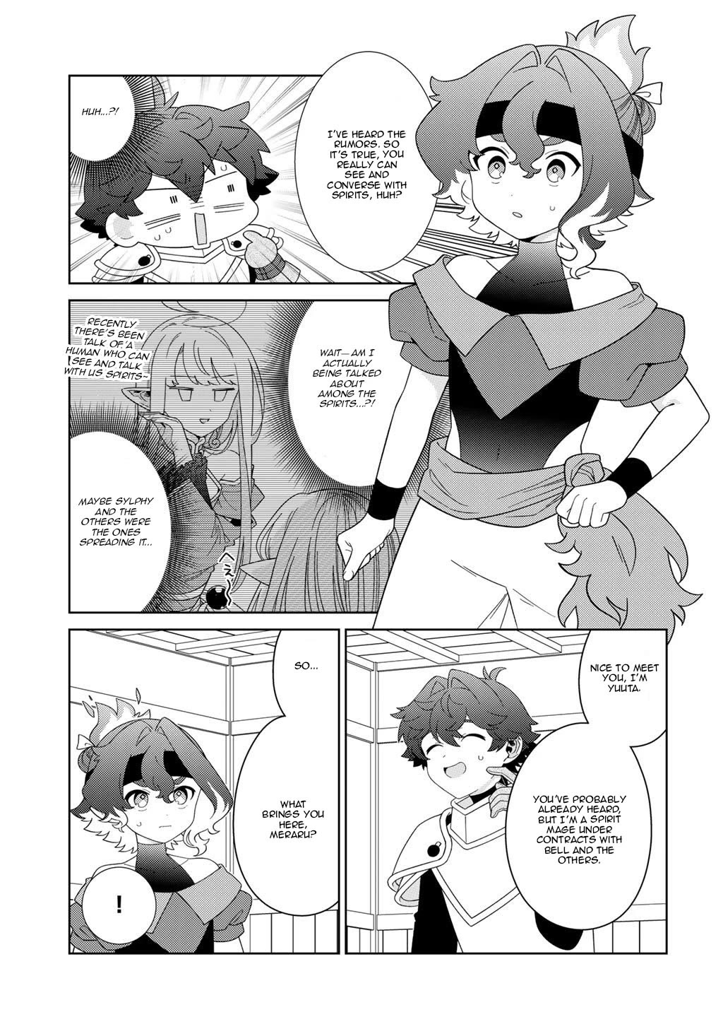 Seirei-tachi no Rakuen to Risou no Isekai Seikatsu chapter 78 page 3