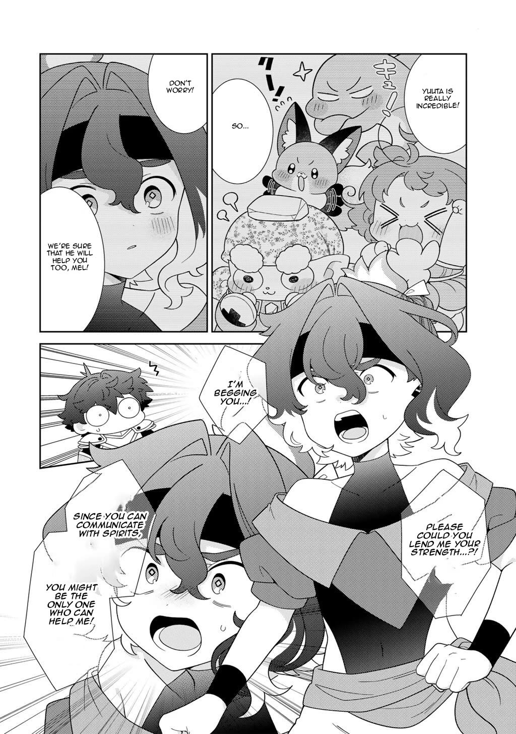 Seirei-tachi no Rakuen to Risou no Isekai Seikatsu chapter 78 page 6