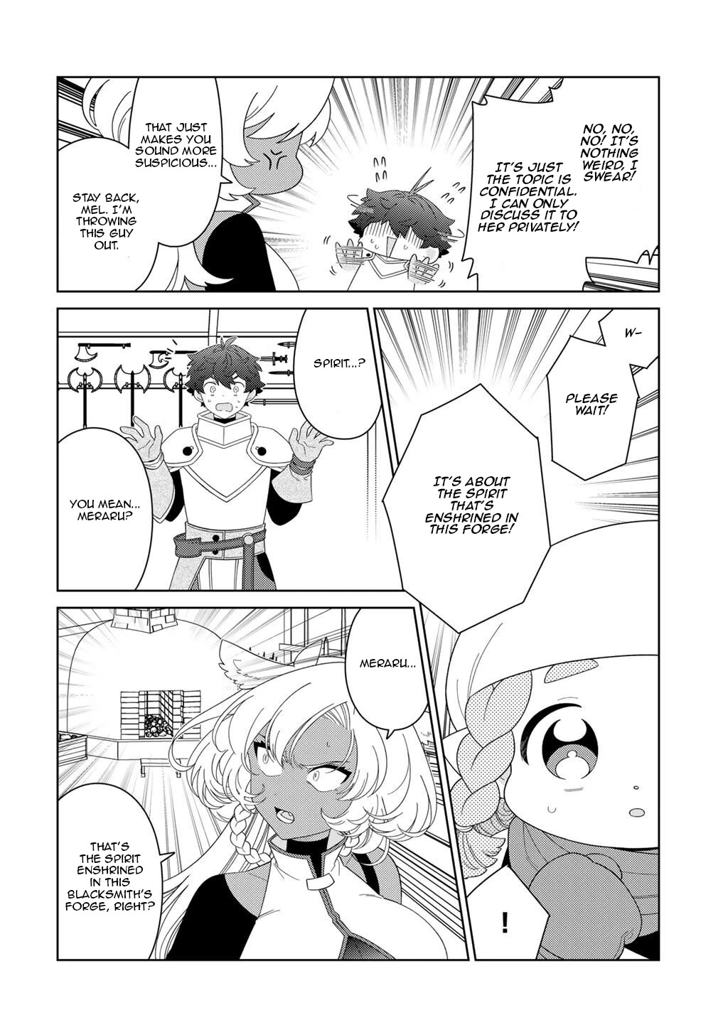 Seirei-tachi no Rakuen to Risou no Isekai Seikatsu chapter 79 page 10