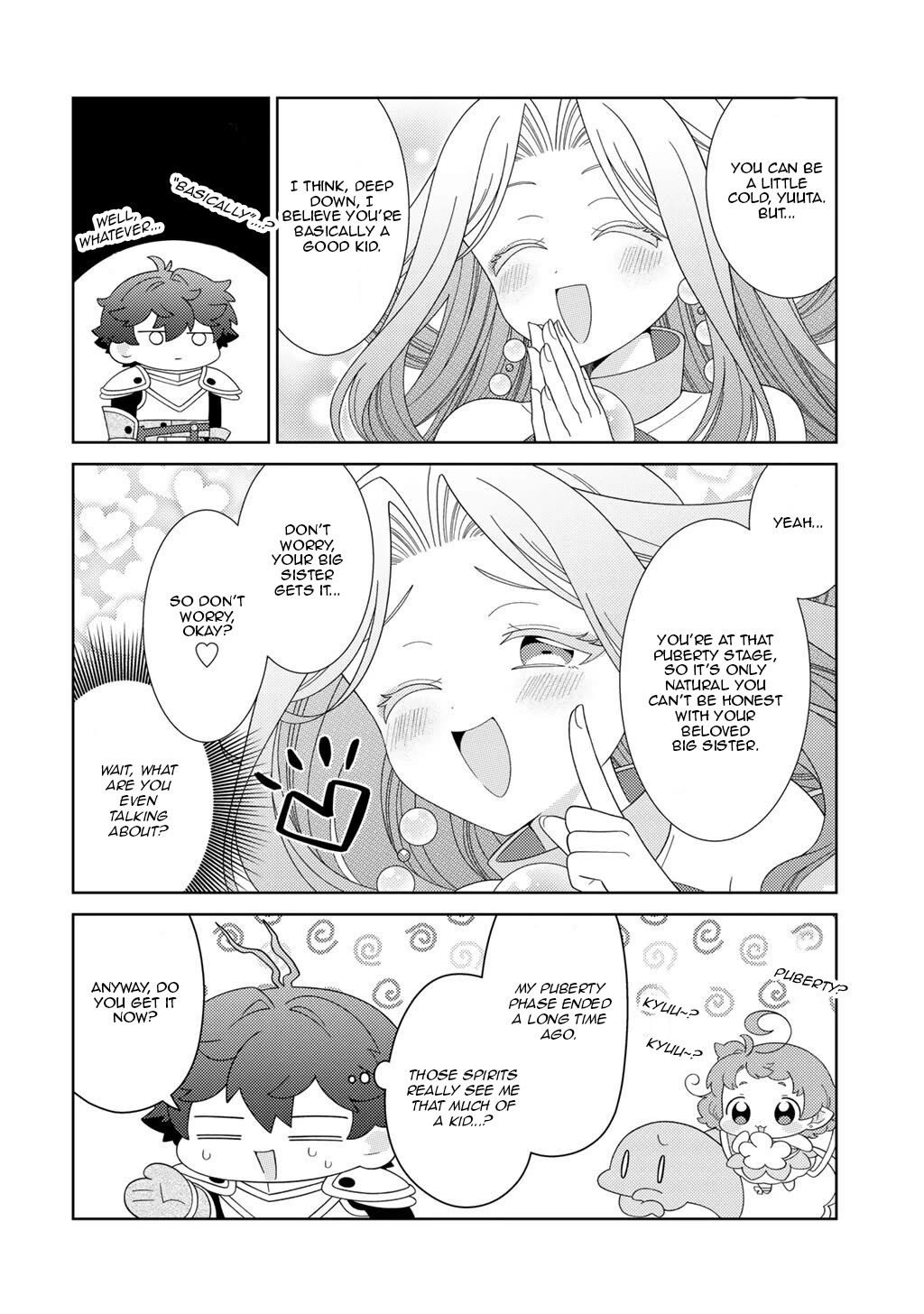 Seirei-tachi no Rakuen to Risou no Isekai Seikatsu chapter 79 page 6