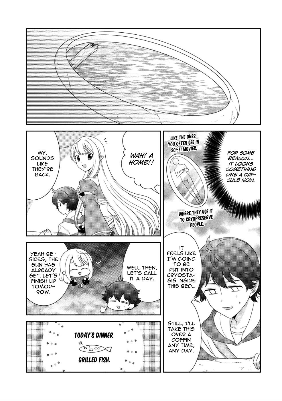 Seirei-tachi no Rakuen to Risou no Isekai Seikatsu chapter 8 page 14