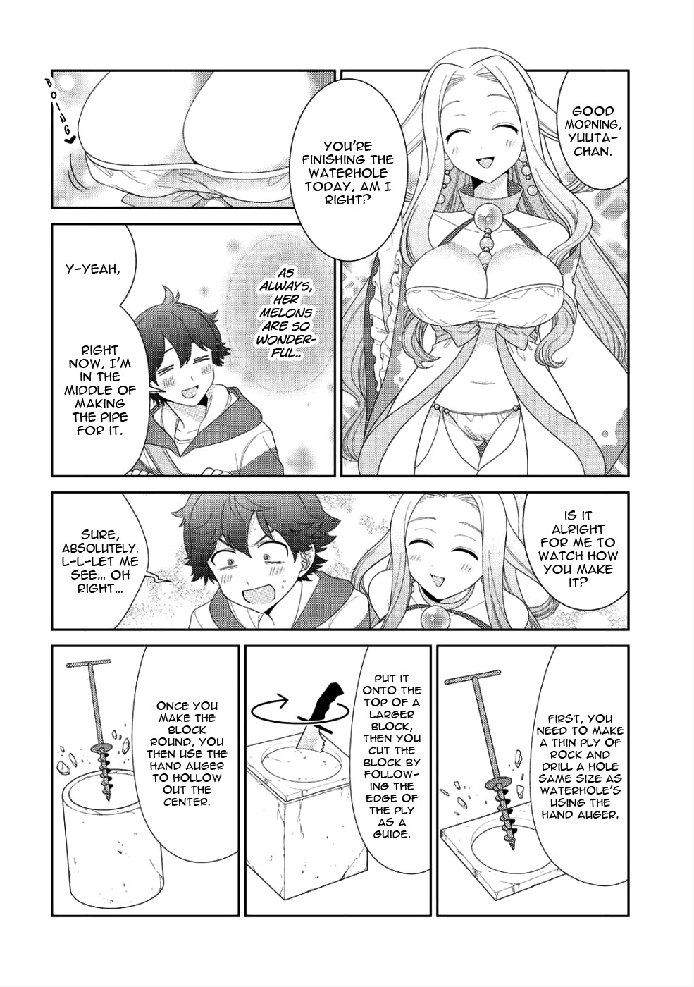 Seirei-tachi no Rakuen to Risou no Isekai Seikatsu chapter 8 page 17