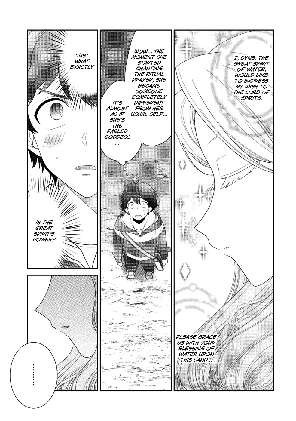 Seirei-tachi no Rakuen to Risou no Isekai Seikatsu chapter 8 page 22