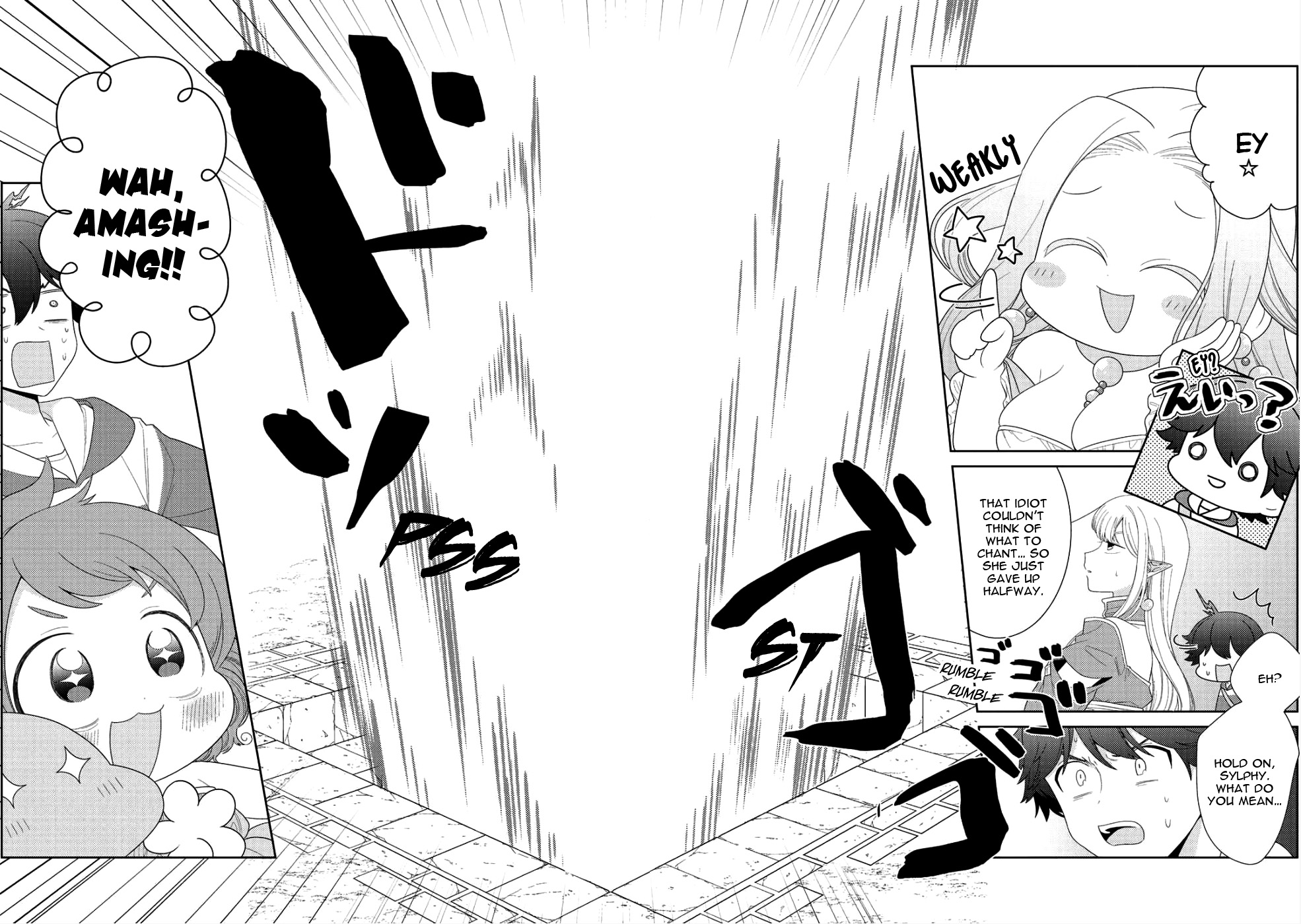 Seirei-tachi no Rakuen to Risou no Isekai Seikatsu chapter 8 page 23