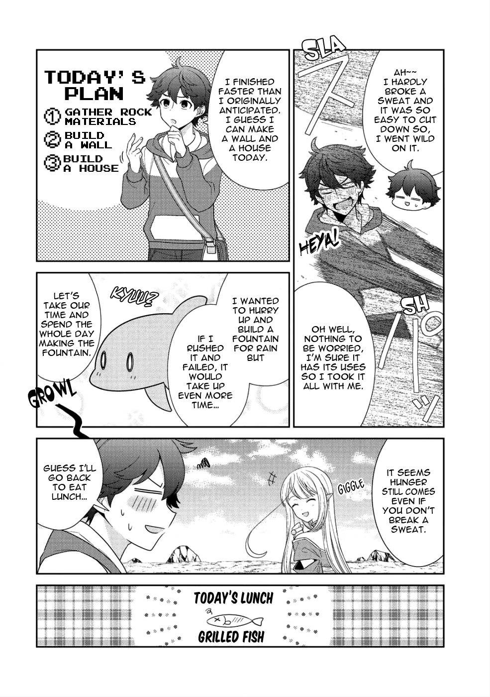 Seirei-tachi no Rakuen to Risou no Isekai Seikatsu chapter 8 page 5