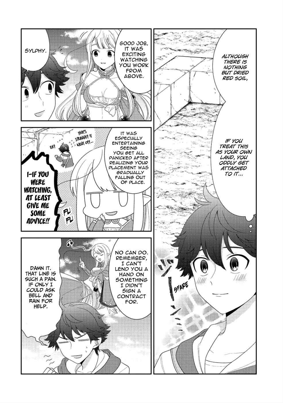 Seirei-tachi no Rakuen to Risou no Isekai Seikatsu chapter 8 page 9