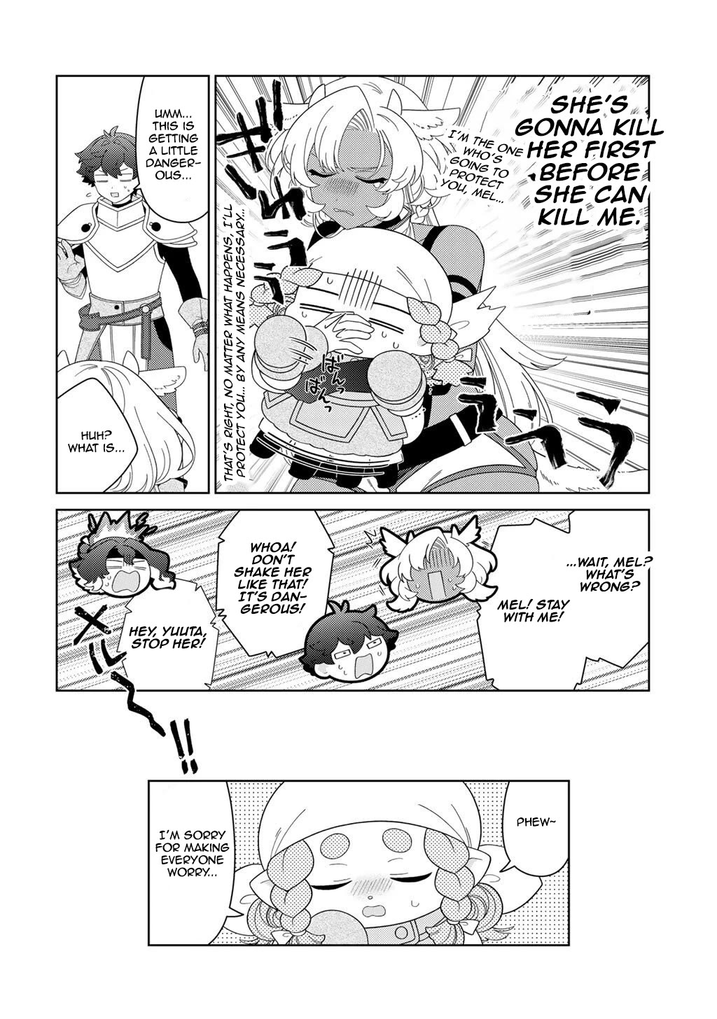 Seirei-tachi no Rakuen to Risou no Isekai Seikatsu chapter 80 page 10