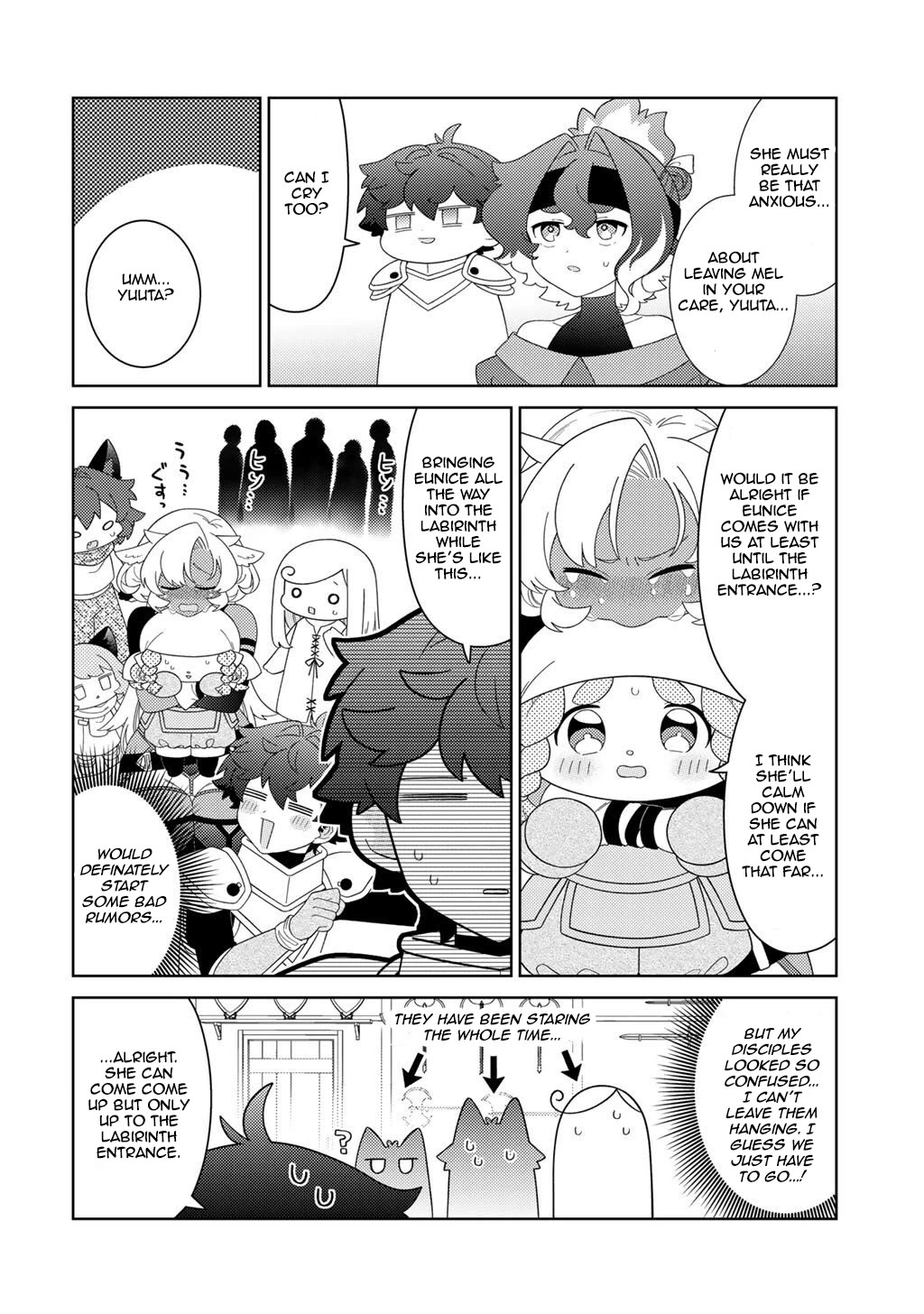 Seirei-tachi no Rakuen to Risou no Isekai Seikatsu chapter 80 page 12