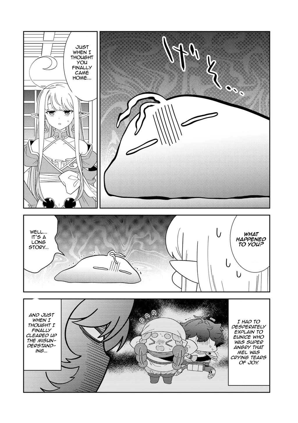 Seirei-tachi no Rakuen to Risou no Isekai Seikatsu chapter 80 page 2