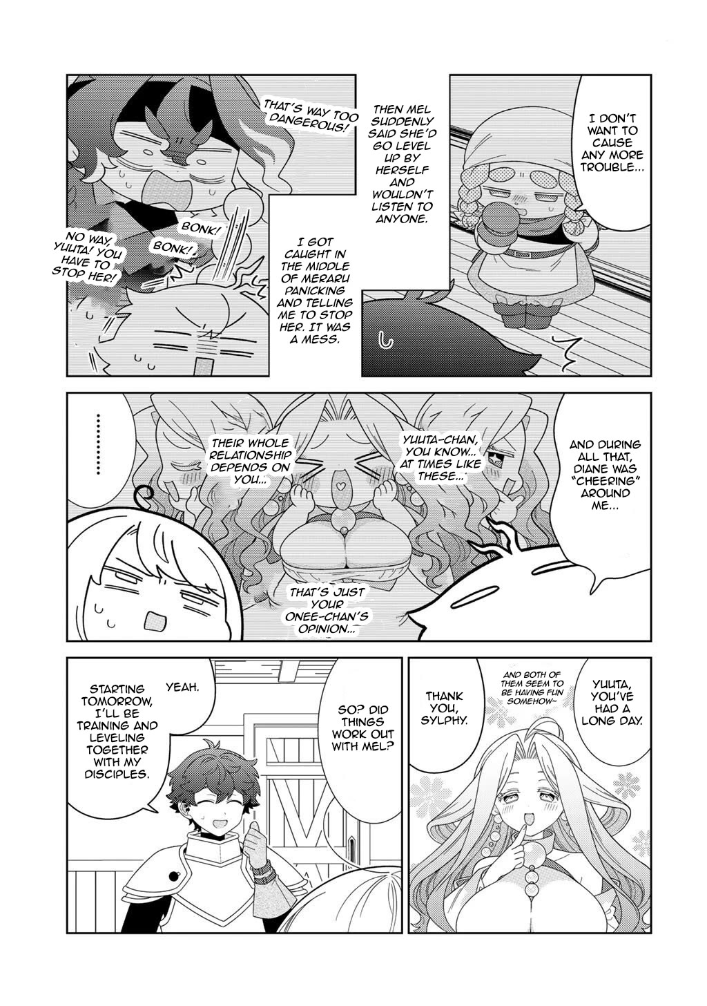 Seirei-tachi no Rakuen to Risou no Isekai Seikatsu chapter 80 page 3