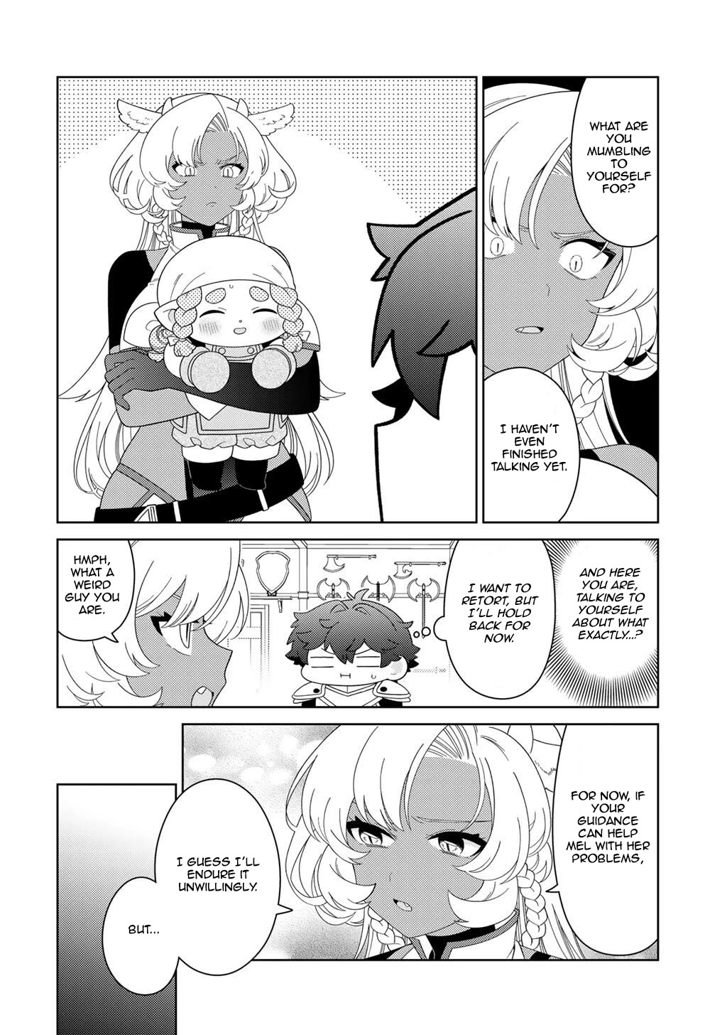 Seirei-tachi no Rakuen to Risou no Isekai Seikatsu chapter 80 page 8