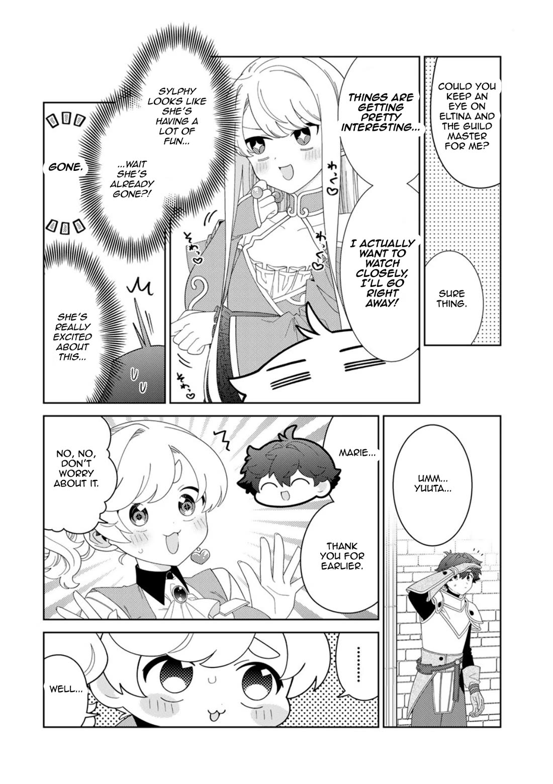 Seirei-tachi no Rakuen to Risou no Isekai Seikatsu chapter 82 page 18