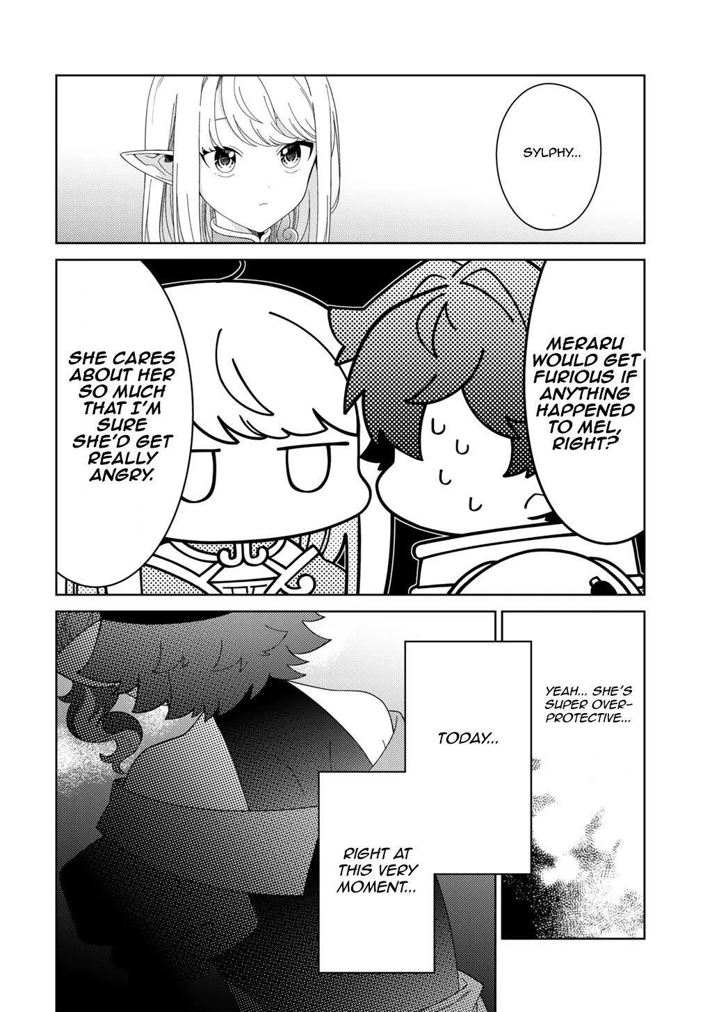 Seirei-tachi no Rakuen to Risou no Isekai Seikatsu chapter 83 page 14