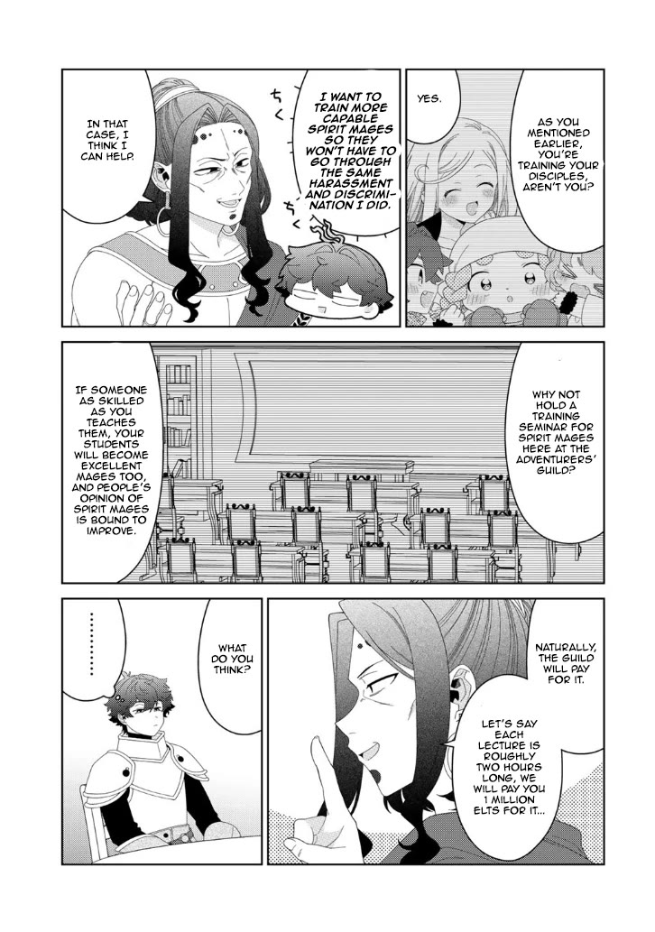 Seirei-tachi no Rakuen to Risou no Isekai Seikatsu chapter 85 page 16