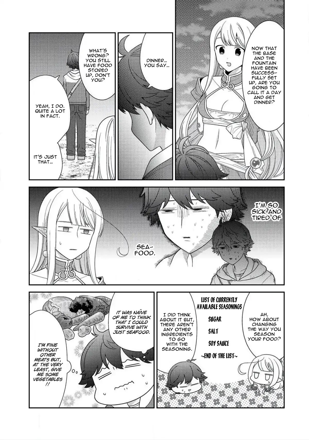 Seirei-tachi no Rakuen to Risou no Isekai Seikatsu chapter 9 page 10