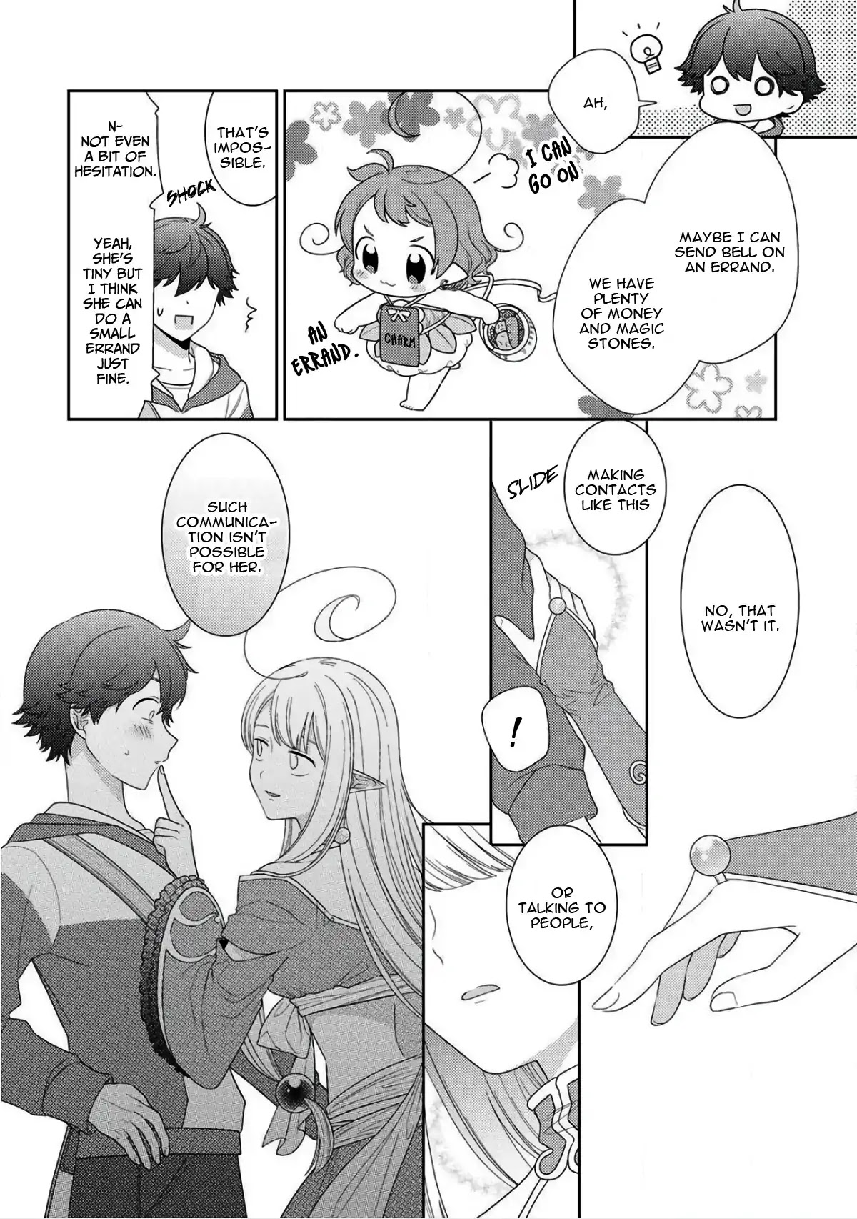 Seirei-tachi no Rakuen to Risou no Isekai Seikatsu chapter 9 page 11