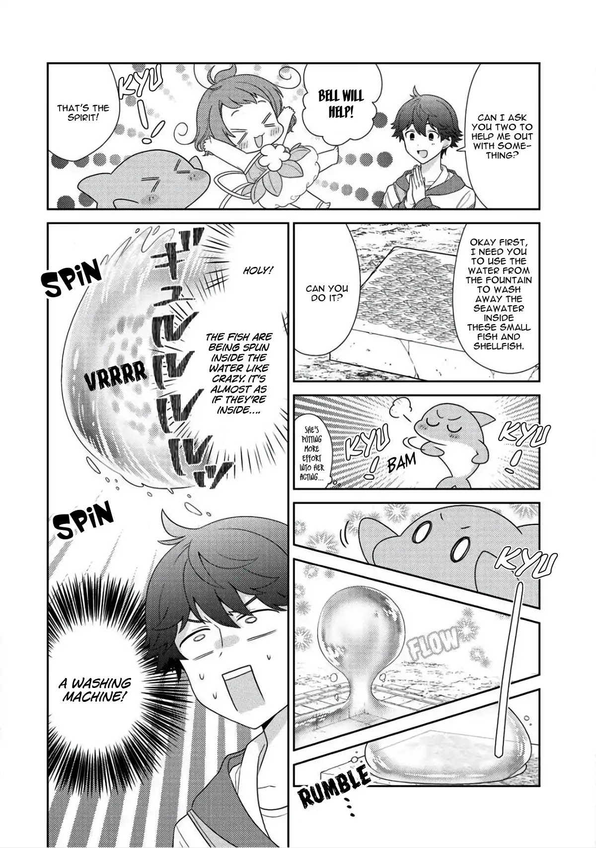 Seirei-tachi no Rakuen to Risou no Isekai Seikatsu chapter 9 page 19