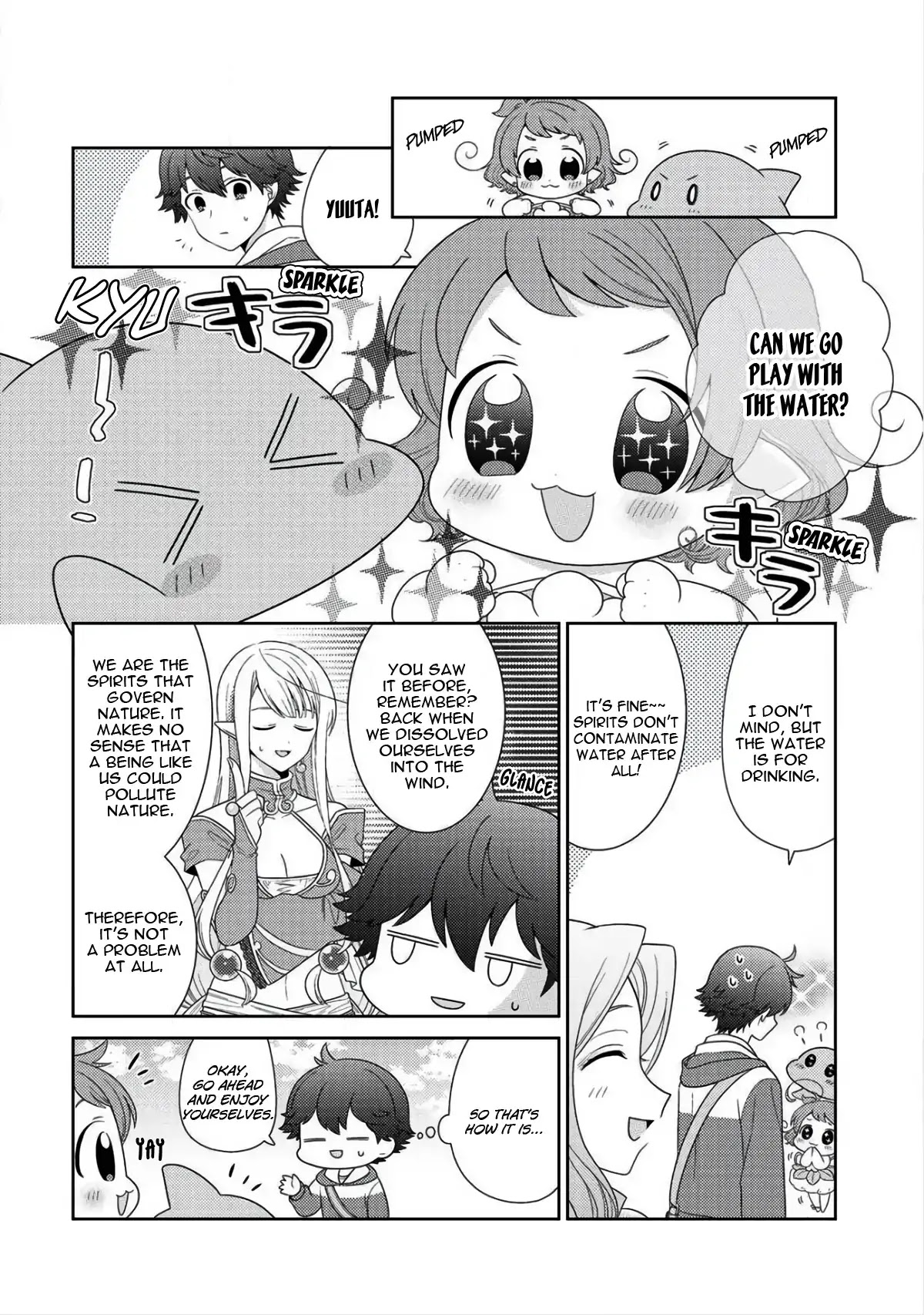 Seirei-tachi no Rakuen to Risou no Isekai Seikatsu chapter 9 page 5